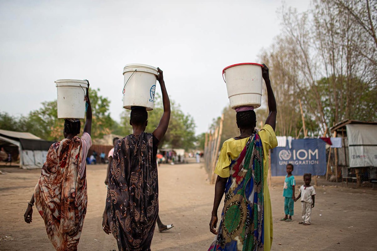 Sudan: Alltag in einem sudanesischen Flüchtlingslager (Foto: Philipp Spalek/ Caritas international)